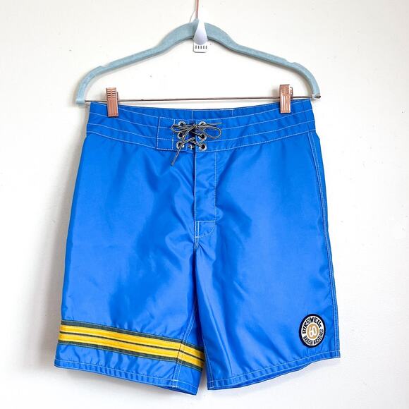 Birdwell Beach Britches Swim Trunks Board Shorts Mens 29 Sky Blue Pool Surf USA - Picture 2 of 10